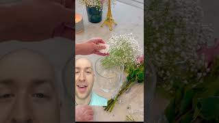 Quick and easy #roses #florals #weddinginspiration #spring #diyflower
