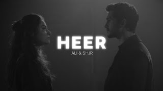 Heer (Lyrics)- Ali Raza & Shjr  | AdaaVibes