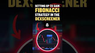 How to Set up and USE 2x Fibonacci Strategy in Dexscreener #memecoin #fibonacci #shorts #trading