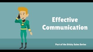 Free Sales Training Video: Effective Communication