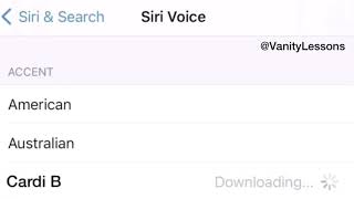 Cardi B as Siri
