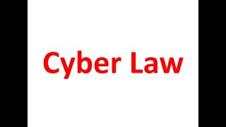 Cyber Law || Information Technology Act 2000 || Cyber Crimes | Cyber Frauds