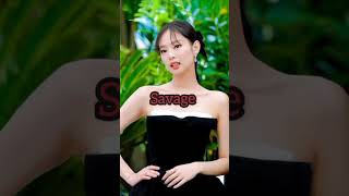 difference between lisa and Jennie 😂 # black pink # lisa # Jennie # viral short