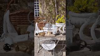 Sunday hunts are a joy! Carbonne, France for a #videgrenier & river picnic. #vintagefarmhouse