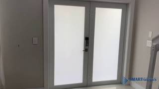 Switchable Privacy Smart Glass for Exterior Doors