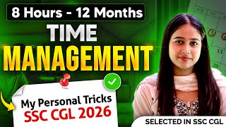 Tricks for Time Management During Preparation ✅| My Personal Tips🔥 | SSC CGL 2026