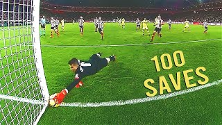 100 Craziest Goalkeeper Saves in 2025
