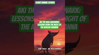 Aki the Wise Aardvark #AardvarkAdventure #AnimalStory #WildlifeTales #KidsInspiration #SavannaWisdom