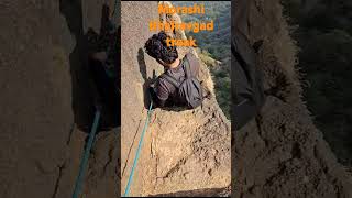 # Morashi bhairavgad difficult rock step decline