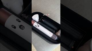 a girls version of a ps5🎀 #dyson #unboxing #beauty #dysonairwrap #pink #aesthetic #pinkdysonairwrap