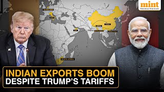 トランプの関税戦争は裏目に？インドの輸出業者が米国以外の新たな輸出先を見つけ、輸出が急増