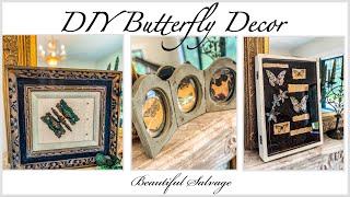 Summer DIY Decor || Butterflies || 5 Upcycling Projects