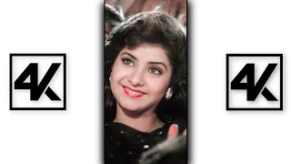 Aankho Ne Tere Sapne Hotho Me Teri Baat Status🥀Deewana🥀Divya Bharti & Rishi Kapoor 90's Song #Shorts