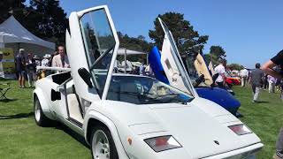 Lamborghinis at The Quail 2019