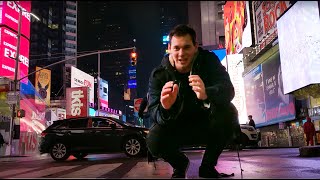 Pixel 3 Night Video Test NYC Times Square