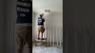 100ドル以下で作れるDIYアクセントウォール