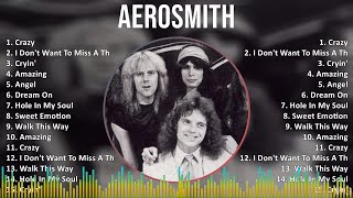 Aerosmith 2024 MIX Grandes Exitos - Crazy, I Don't Want To Miss A Thing, Cryin', Amazing