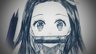 #Shorts How To Draw Nezuko Kamado From Demon Slayer
