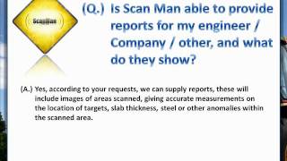Can ScanMan provide reports for my engineer / company / other and what do they show?