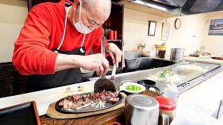 Working alone for 15 hours! A steakhouse with the best domestic beef steaks and the best owner!