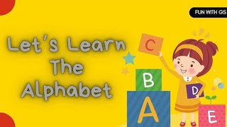 ABCD पढ़ो और सीखो आसन तारिके से| Let's Learn The English alphabet easily