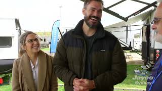 6-Berth Caravan Review - "The Bachelor" Stars Talk to Brad Slater About the Jayco Journey Outback