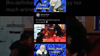 when you watch too much anime #anime #short
