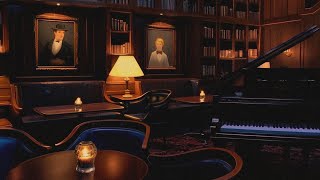 it's 1940s and you're listening to vintage jazz on a cozy rainy night