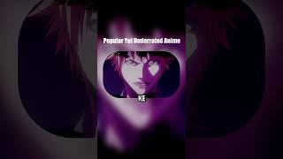 Underrated Among Big 3  #animeaddicts #reels