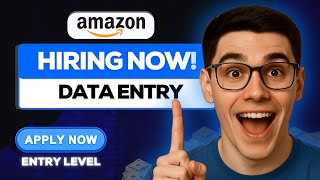 Amazon is Secretly Hiring Remote Data Entry (Apply Before It's Gone!)