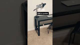 Part 2 of my DIY Desk! #diyprojects #woodworking