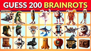 Guess 200 Italian BRAINROT Animals in 3 Seconds! | Meme Quiz Challenge