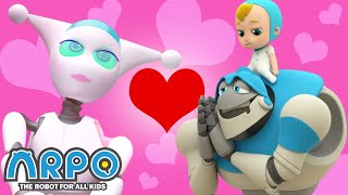 Arpo the Robot | Arpo in LOVE!!! | NEW VIDEO | Funny Cartoons for Kids | Valentines Day Cartoons