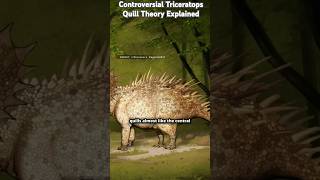 Controversial Triceratops Quill Theory Explained #dinosaur #fossil #science #paleontology