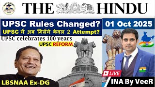 The Hindu Analysis Today | 1st October 2025 | The Hindu News Paper | Current Affairs Today | UPSC