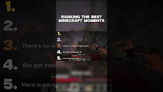 Ranking the Best Minecraft Moments pt.3 🤣