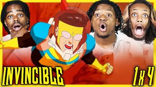 WHAT IS THIS SPACE MISSION!? | INVINCIBLE "Neil Armstrong Eat Your Heart Out" GROUP REACTION!! | 1x4