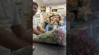 Glass bouquet