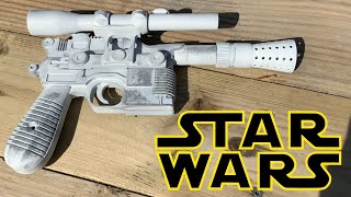 How to remove 3D print lines (DL-44 Star Wars) (Cosplay Prop)