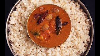 ഉള്ളി സാംബാർ ഉണ്ടാക്കുന്ന വിധം | Kerala Style Ulli Sambar Recipe