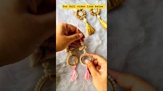 How To Make Rakhi At Home | DIY | Lumba Rakhi #shorts #shortsfeed #diy #rakhi