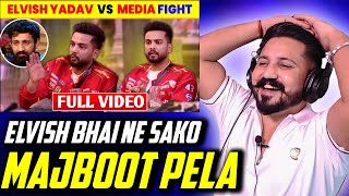Elvish Yadav ANGRY On Media Reaction | Elvish Yadav Vs Media in Bigg Boss 18