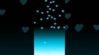 light blue 💙 heart black screen template video overlay black screen templates