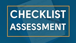 Checklist Assessment