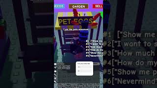Using my last zen egg #growagarden #gag #gaming