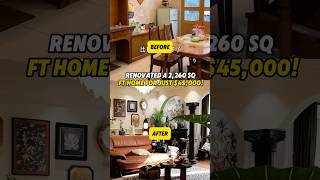Renovated a 2,260 Sq Ft Home for Just$45,000 #homeremodel #renovation ##diyrenovation