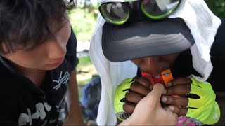 Strangers attempt Triple Blinker For Cash