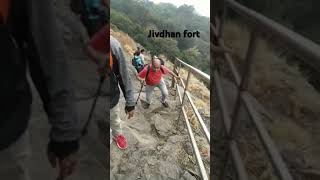Jivdhan fort rock cut staircase climbing # Girayarohak group # 22dec 24.