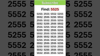 Find the hidden number before time runs out!#spotthenumber
