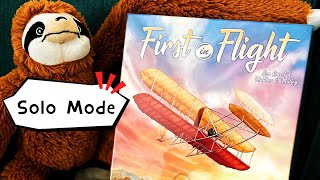 How to Play First in Flight |Solo Mode|